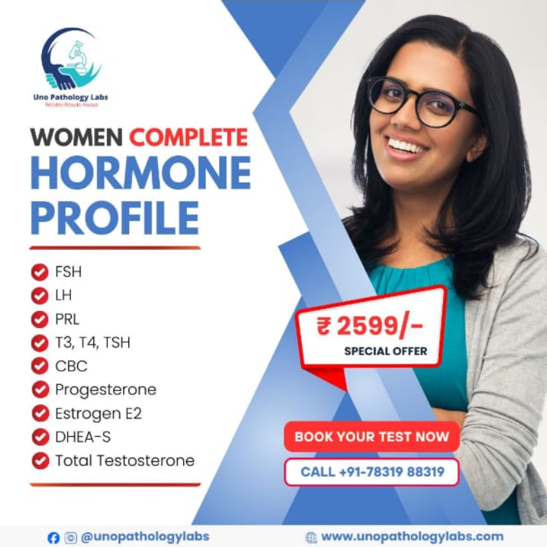 Women Complete Hormone Profile poster by Uno Pathology Labs